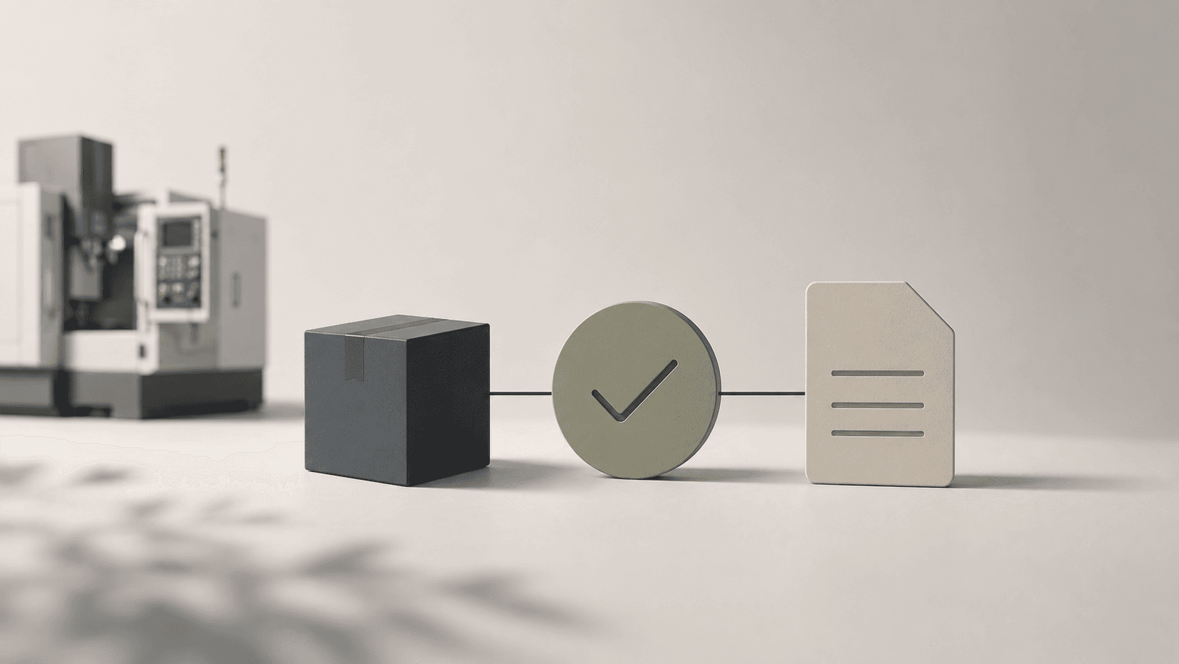 Invoice automation workflow for machine manufacturing